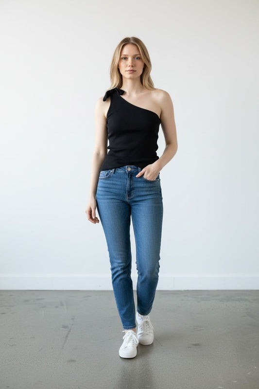 Luna Bow Tie Top