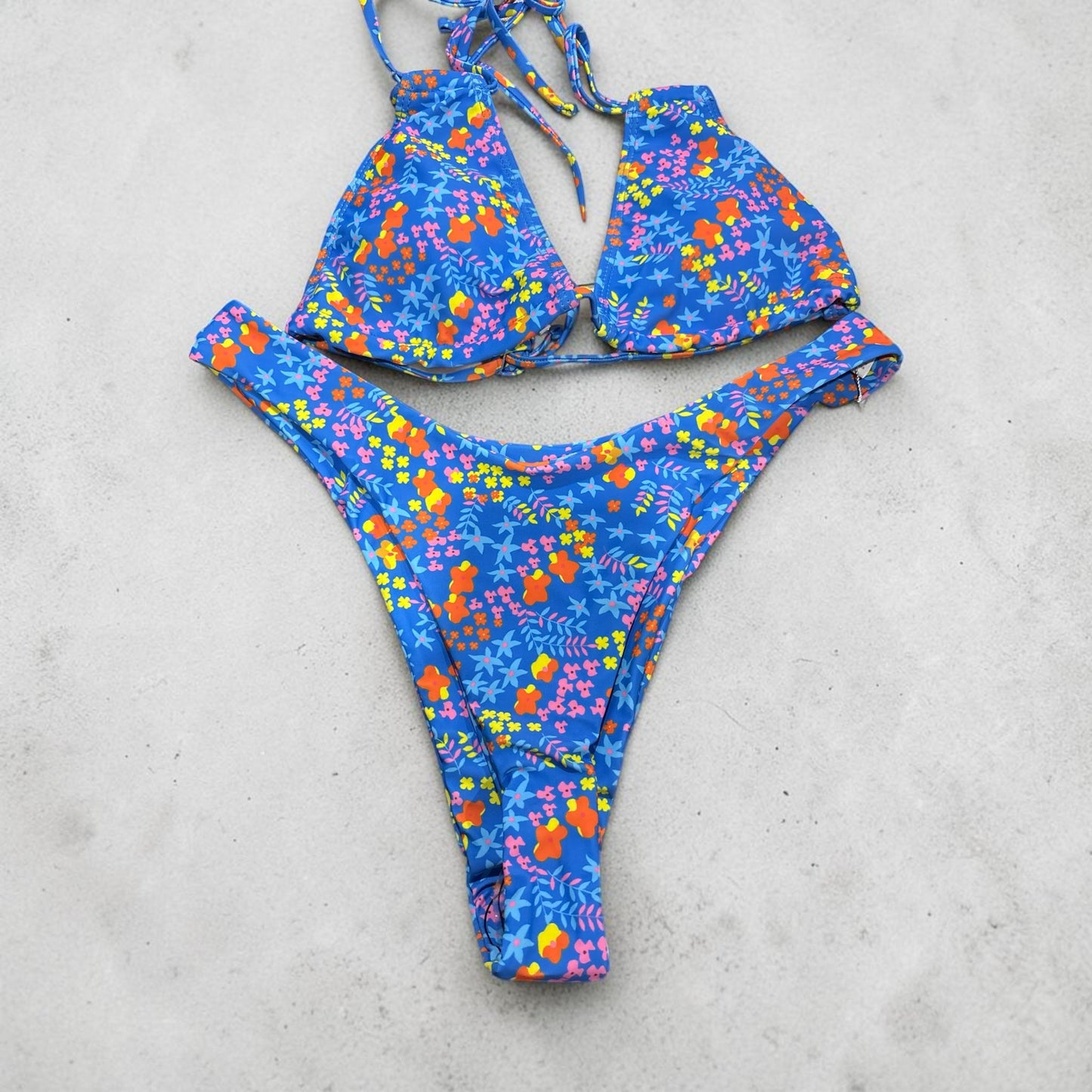 Blue Blossom Bikini